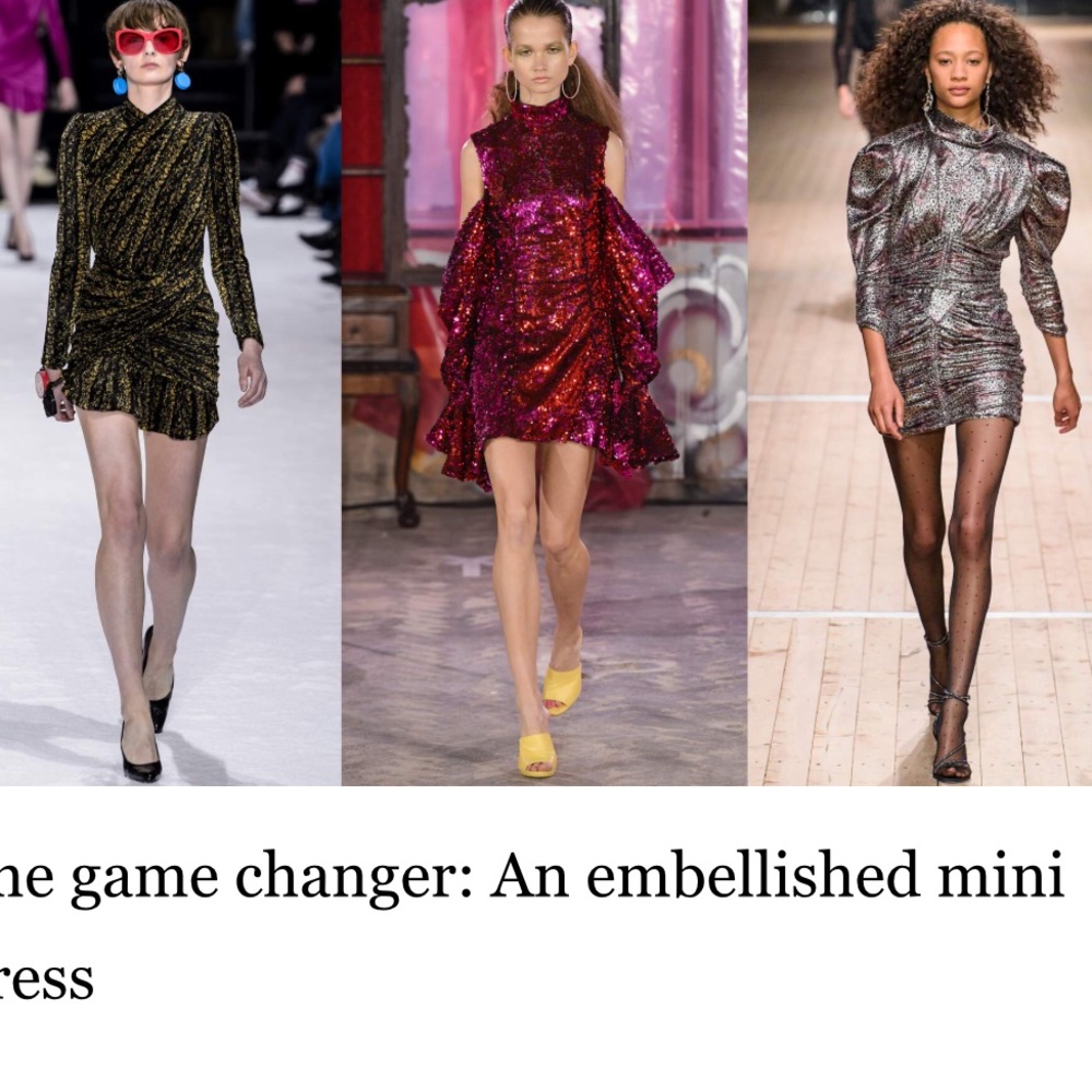 Sequined Minis